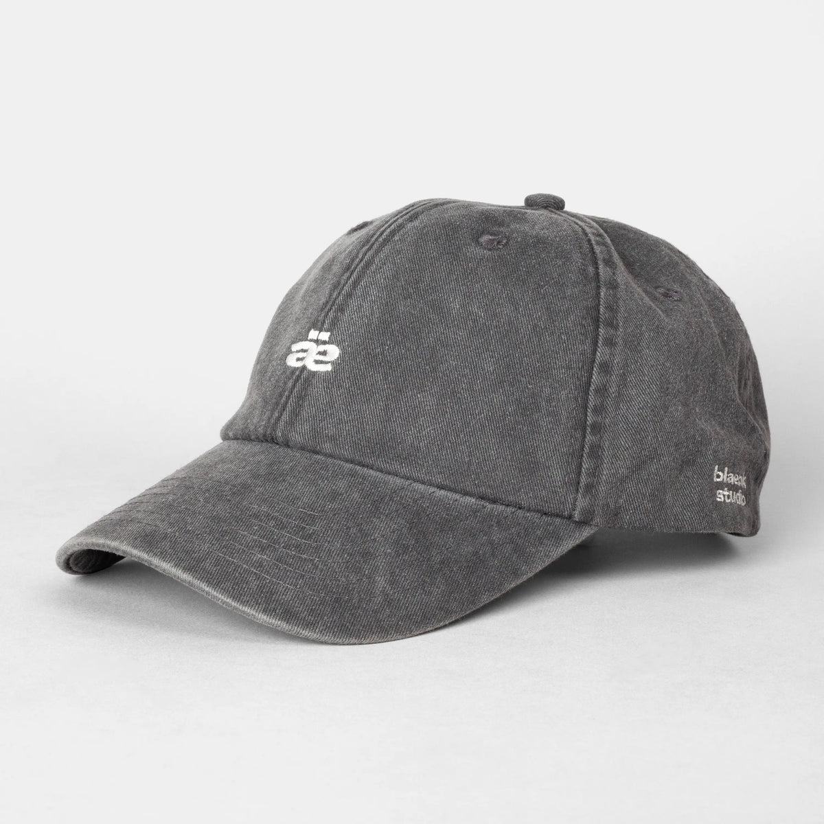blaenk cap vintage black with embroidered æ logo