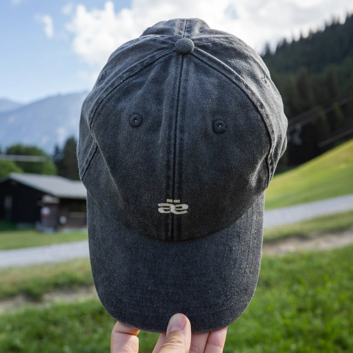blaenk cap vintage black worn outdoors
